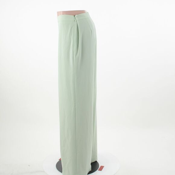 DKNY High Rise Wide Leg Green Trousers - Picture 4 of 5
